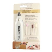 Cordless rotary tool with 6 bits for engraving, grinding and sanding x1