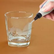 Cordless rotary tool with 6 bits for engraving, grinding and sanding x1