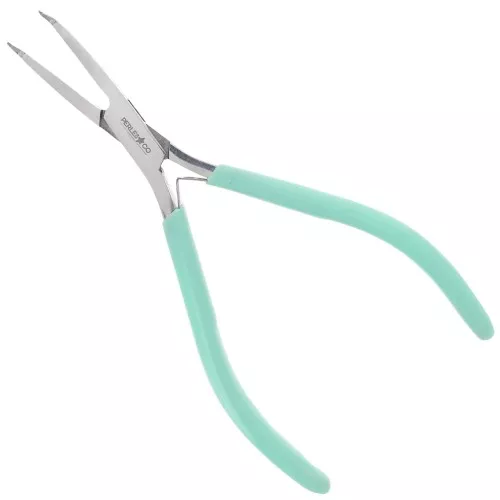 13cm Long-nosed bent-nose pliers with spring By Perles & Co - Mint x1