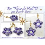 6x5mm Glass beads Baros® by Puca® - Ice Slushy Pineapple x10g