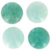 14mm round gemstone cabochon - Amazonite x1