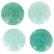 14mm round gemstone cabochon - Amazonite x1
