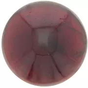 14mm round gemstone cabochon - Garnet x1
