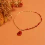 30x20mm pear gemstone pendant - Labradorite x1