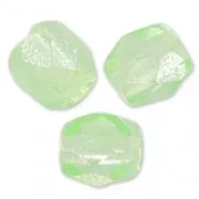 Fire Polished faceted round beads 2 mm Peridot x50