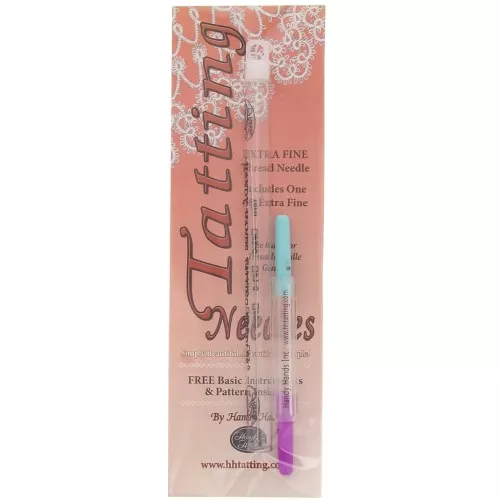 Tatting needles - Frivolity lace - Size 8 - Extra Fine x1