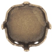 Serti griffe dos fermé pour cabochon PureCrystal 4470 10 mm - Bronze x11 mm Closed|raw }}