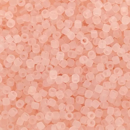 Toho Seed beads 15/0 TO15R11F - Transparent Rosaline Frosted x8g