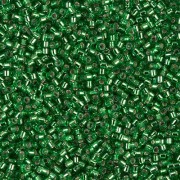 Miyuki Delica 11/0 DB0046 - Green with Silver Lining x 100 g
