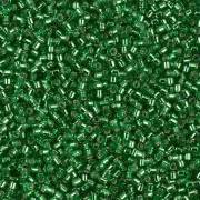 Miyuki Delica 11/0 DB0046 - Green with Silver Lining x 100 g