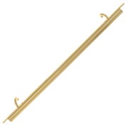 60mm Miyuki slide end tube - Fine Gold-plated x1