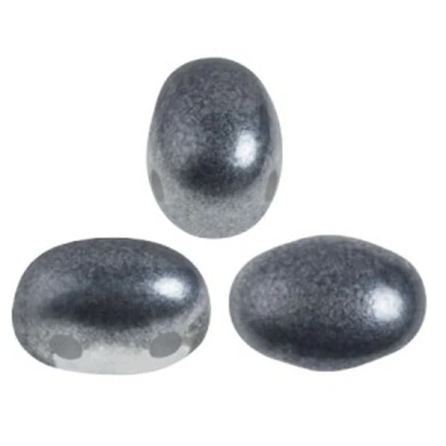 7x5mm Glass beads Samos® by Puca® - Ice Slushy Licorice x10g