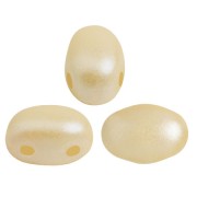 7x5mm Glass beads Samos® by Puca® - Pastel Cream x10g|raw }}