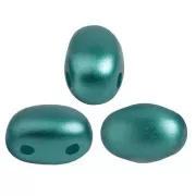 7x5mm Glass beads Samos® by Puca® - Pastel Emerald x10g