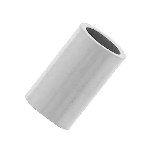 5x3mm 925 Sterling Silver Straight Tubes x10