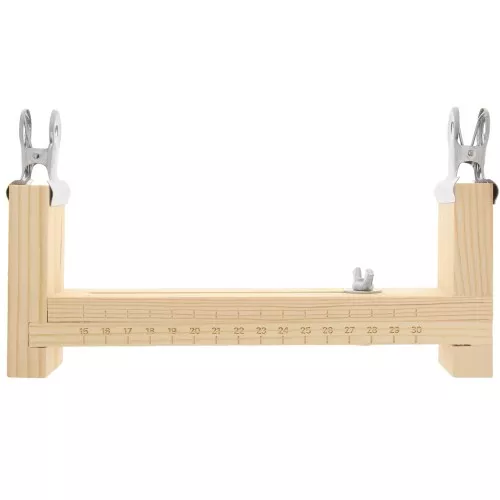 Wooden tool with braiding attachment - to make bracelet and necklace x1
