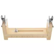 Wooden tool with braiding attachment - to make bracelet and necklace x1