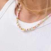 6mm Mother of Pearl Heart Bead - Natural x1