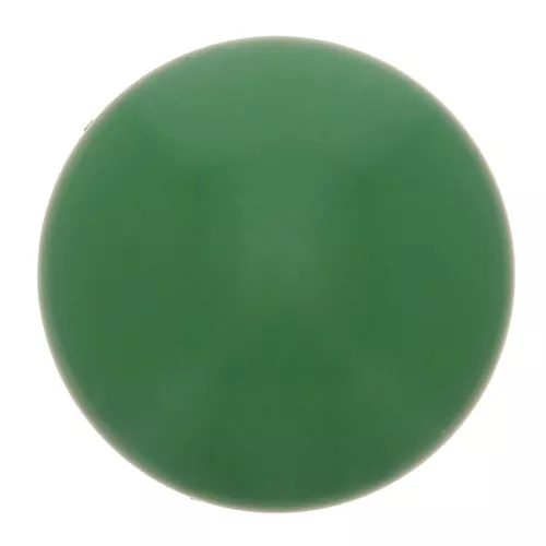 12mm Round opaque resin cabochon - Fir Green x1