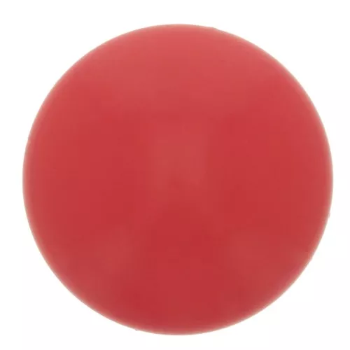 12mm Round opaque resin cabochon - Red x1