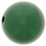 12mm Opaque resin bead - Fir Green x1
