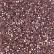 Miyuki Delica 11/0 DB1878 - Silk Inside Dyed Rose Topaz ABB x8g