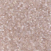Miyuki Delica 11/0 DB1674 - Pearl Lined Light Transparent Pink AB x8g|raw }}