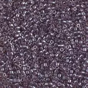 Miyuki Delica 11/0 DB1224 - Transparent Mauve Luster x8g