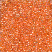 Miyuki Delica 11/0 DB1887 - Transparent Orange Luster x8g