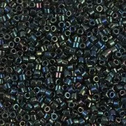 Miyuki Delica 10/0 DBM0003 - Metallic Forest Green Iris x8g