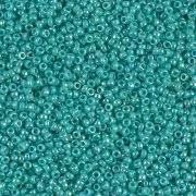 Miyuki Seed Beads 15/0 0481 - Opaque Turquoise Green ABB x8g