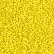 Miyuki Seed Beads 15/0 0472 - Opaque Yellow AB x8g