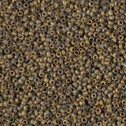Miyuki Seed Beads 15/0 4517 - Opaque Brown Picasso x8g|raw }}