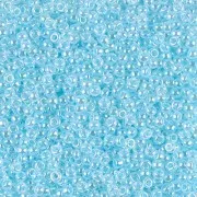 Miyuki Seed beads 11/0 522 - Light Aqua Ceylon x8g