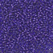 Miyuki Seed beads 11/0 1446 - Dyed Silverlined Red Violet x8g|raw }}
