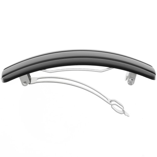 93x29mm Acrylic Hairclip - Black x1