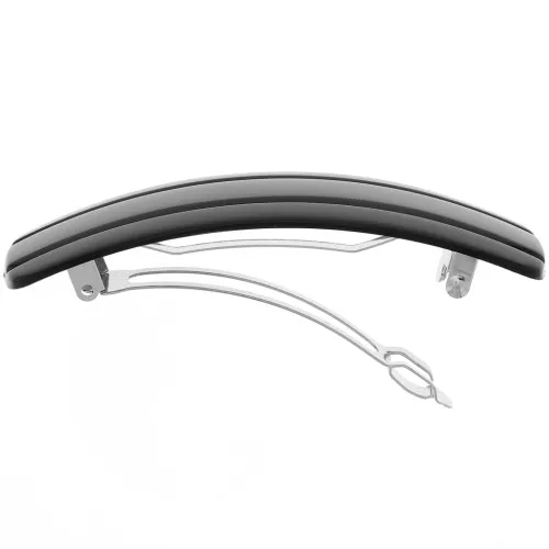 93x29mm Acrylic Hairclip - Black x1