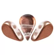 5x8mm Amos® Glass beads by Puca® - Ice Slushy Cola x10g