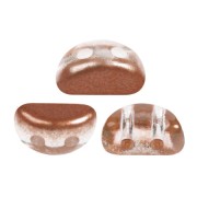 6x3mm Kos® Glass beads by Puca® - Ice Slushy Cola x10g