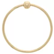 Spinner ring - anti stress ring - Size 49 - Gold filled x1