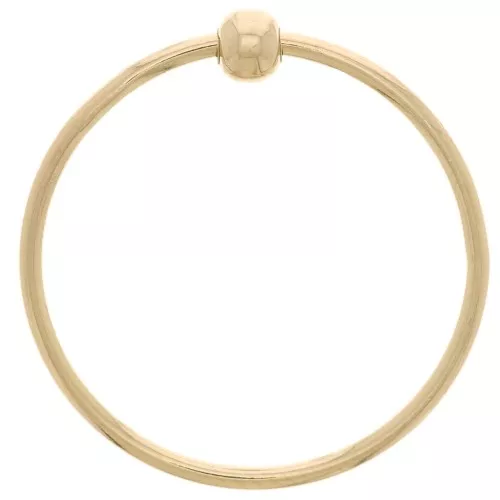 Spinner ring - anti stress ring - Size 49 - Gold filled x1