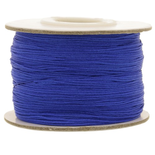 0.5mm Jade Thread - Nylon Braided Thread - Hard Blue x150m