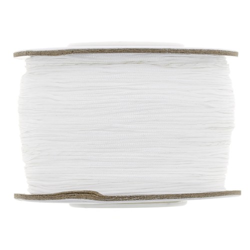 0.5mm Jade Thread - Nylon Braided Thread - White x150m