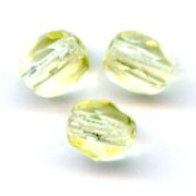 Fire Polished faceted round beads 2mm Jonquil x50|raw }}
