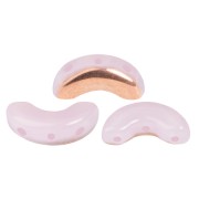 5x10mm Arcos® by Puca® - Frost Sweet Pink Capri Gold x10g