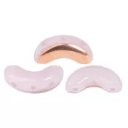 5x10mm Arcos® by Puca® - Frost Sweet Pink Capri Gold x10g