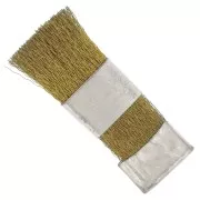 60x20 mm Brass scratch brush for cleaning files x1