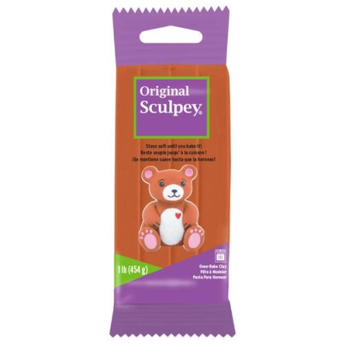 Sculpey Original Modelling Clay - Terracotta x454g