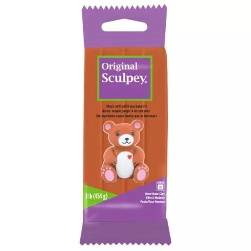Sculpey Original Modelling Clay - Terracotta x454g