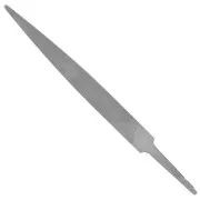 200x16mm Flat knife file - medium grit - jewellery tools x1